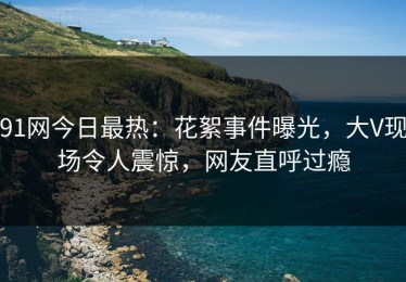 91网今日最热：花絮事件曝光，大V现场令人震惊，网友直呼过瘾