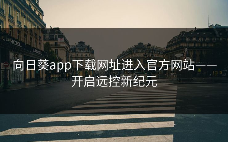 向日葵app下载网址进入官方网站——开启远控新纪元